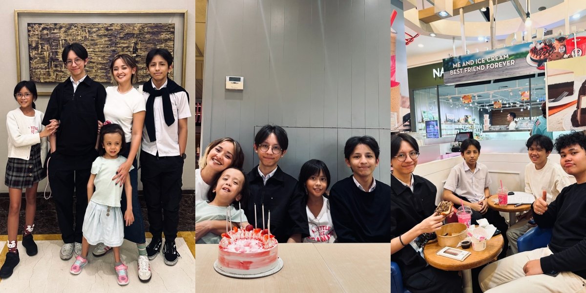 8 Portraits of Zuriel Paris' 17th Birthday, Joanna Alexandra's Eldest Son, Simple Yet Full of Warmth - Family Dinner at the Mall