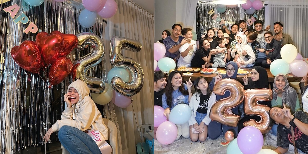 8 Photos of Lesti Kejora's 25th Birthday, Surprised in the Middle of the Night