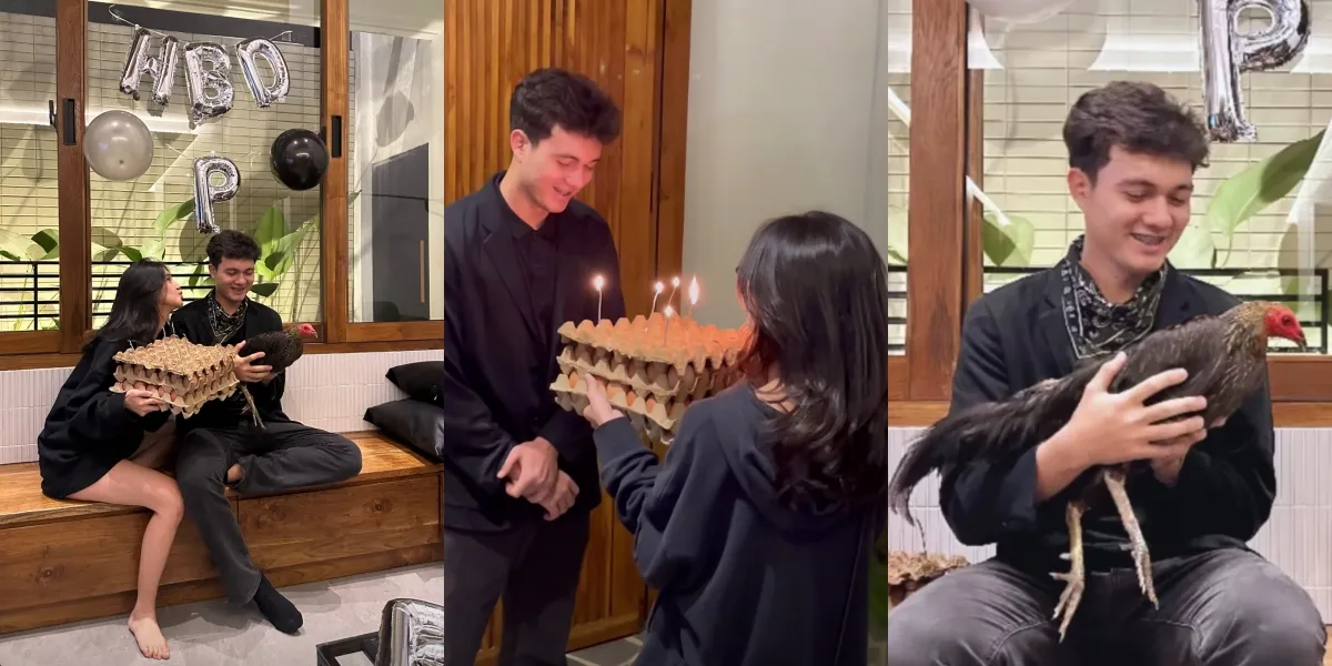 8 Birthday Portraits of Nyoman Paul at 24, Received a Sweet Surprise from Keisya Levronka - Live Chickens and Two Crates of Eggs