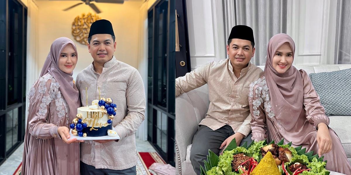 8 Photos of Tommy Kurniawan's 40th Birthday, Received a Cake & Sweet Wishes from His Beautiful Wife