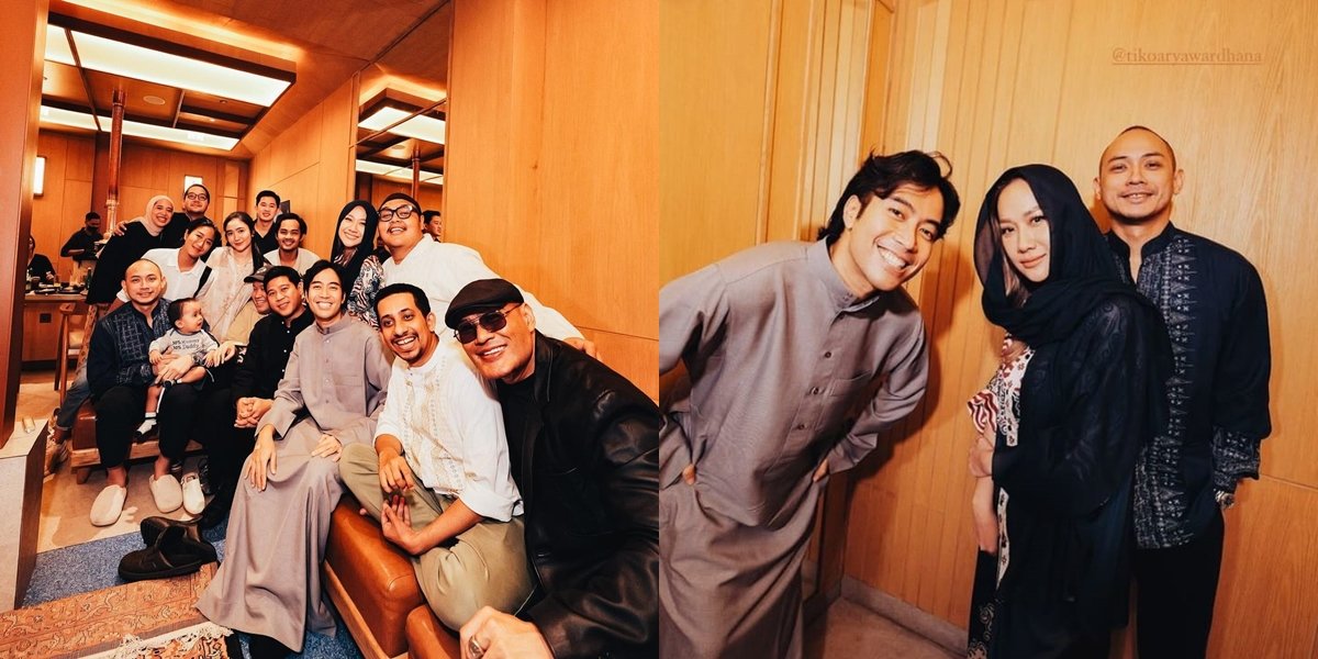 8 Photos of Vidi Aldiano's Birthday Celebrated with Iftar Together, Bunga Citra Lestari Attends Wearing Mukena - Deddy Corbuzier Invites Nada Tarina