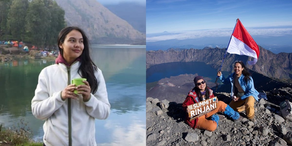 8 Portraits of Valerie Krasnadewi Conquering Mount Rinjani, Finally Fulfilling a 7-Year-Old Dream 