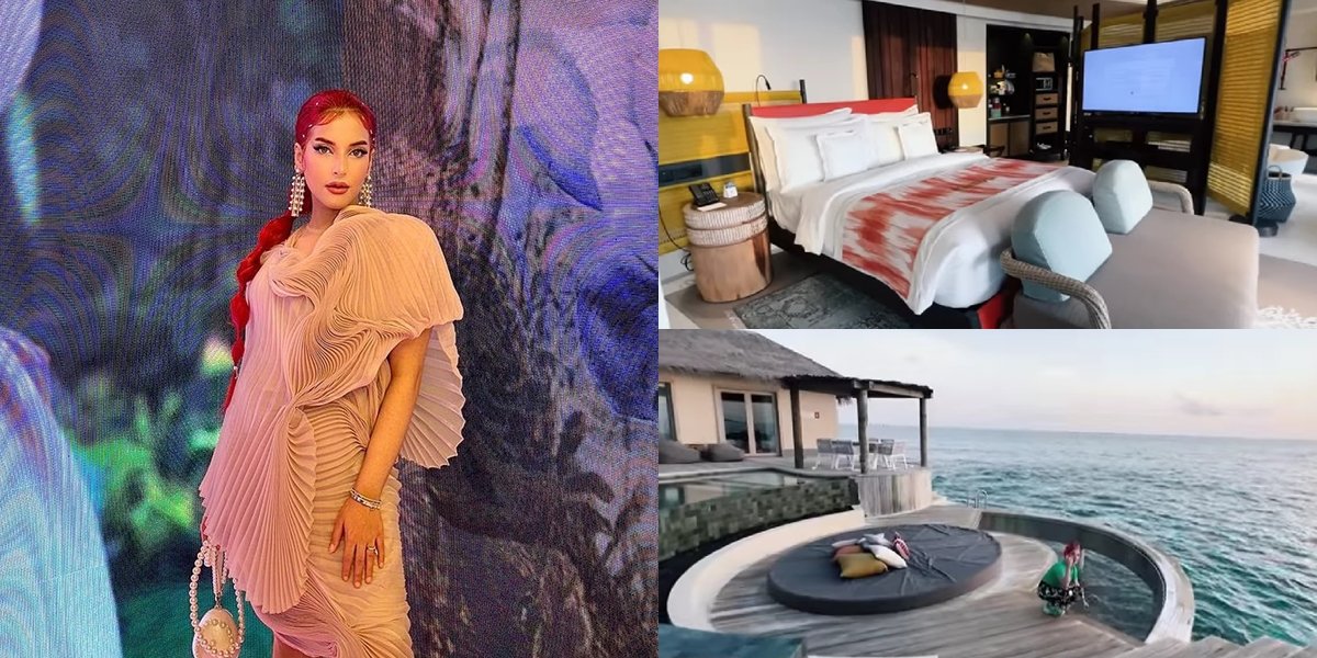 8 Photos of Luxury Villas Occupied by Tasya Farasya During Vacation to Maldives, Priced at Rp170 Million Per Night