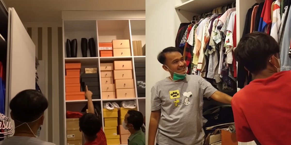 8 Portraits of Betrand Peto's Walk-In Closet Filled with Branded Items, 6 of His Clothes Can Be Exchanged for Land in NTT