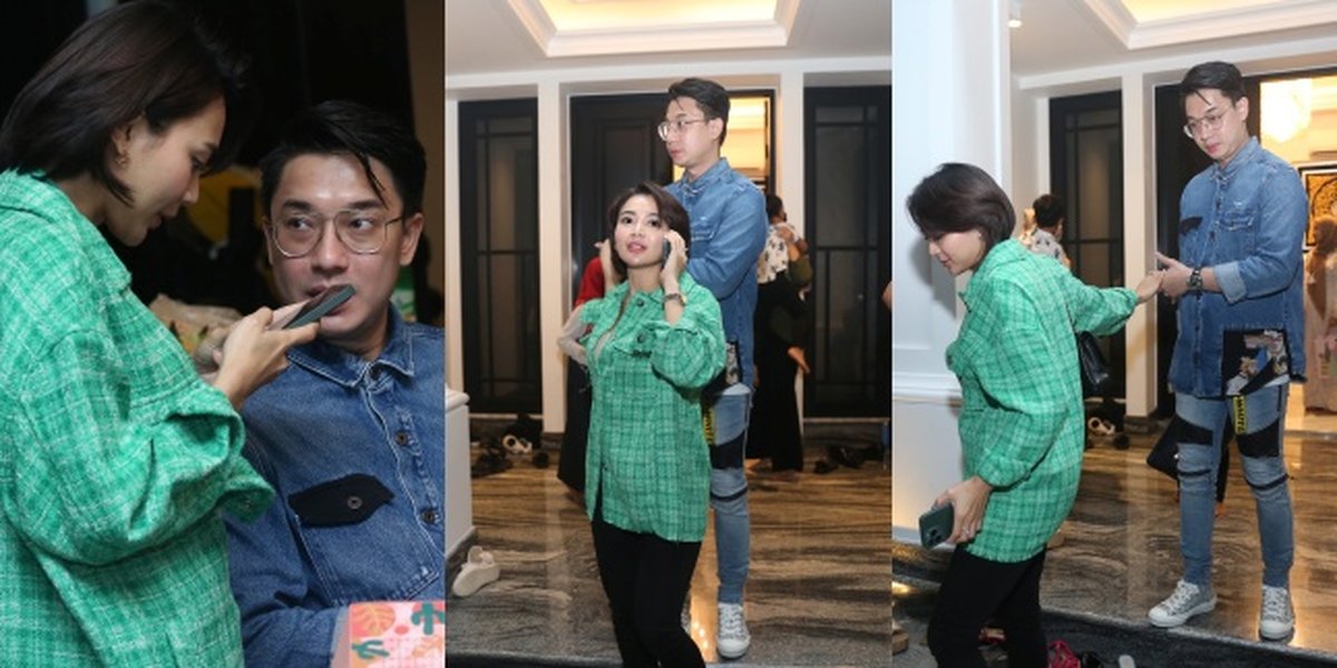 8 Photos of Wika Salim Attending Sandy Arifin's Birthday Party, Bringing a New Boyfriend who has been Kept Secret - Sticking Together Like Stamps