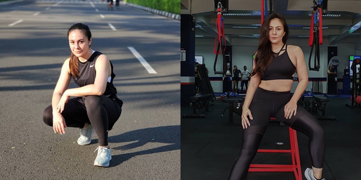 8 Portraits of Wulan Guritno While Exercising, Showing Body Goals Despite Having Three Children