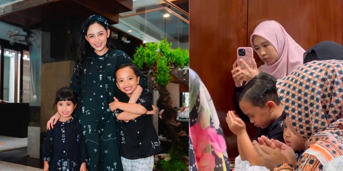 8 Photos of Xabiru, Rachel Vennya's Son, Who Can Already Focus on Praying at the Age of 6