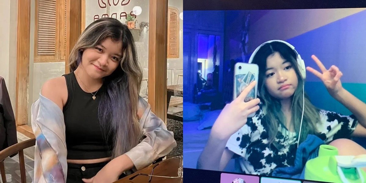 8 Photos of Xakila, Romy Rafael's Daughter, who is now a Teenage Girl with Unique Style Because She Often Changes Hair Color