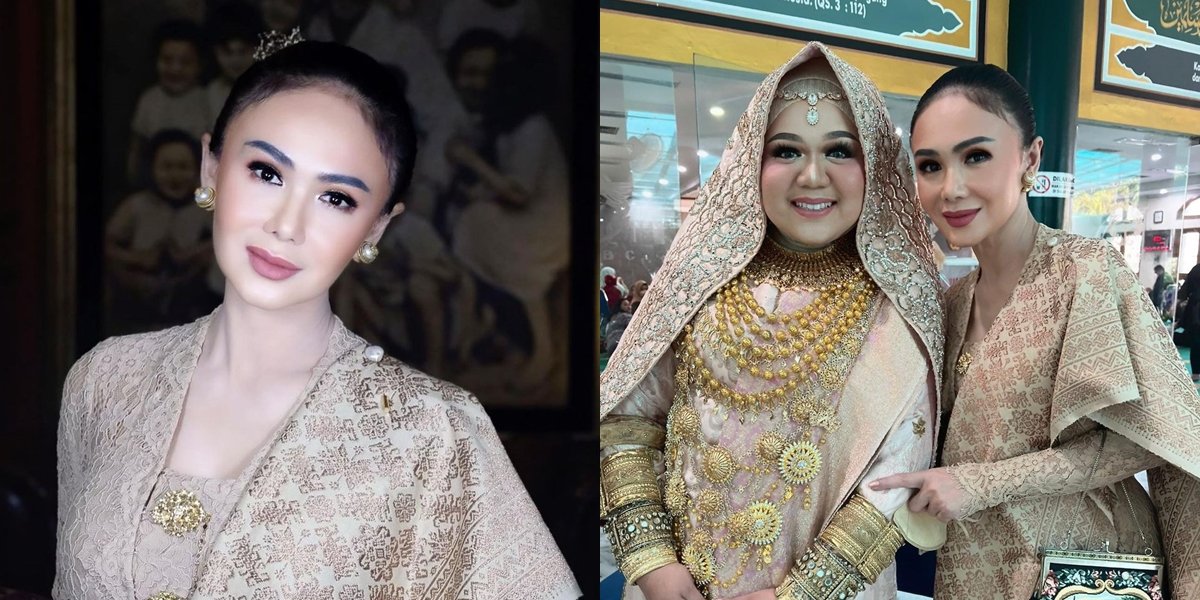 8 Photos of Yuni Shara that Recently Made Nagita Slavina Annoyed with Raffi Ahmad, Simple and Beautiful Wearing Kebaya at a Wedding