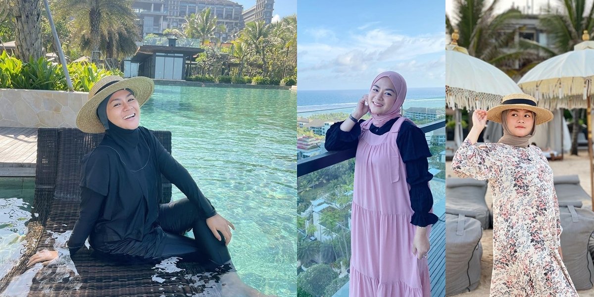 8 Photos of Yunita Lestari, Daus Mini's Former Wife in Bali, Luxurious Vacation Without Husband and Children