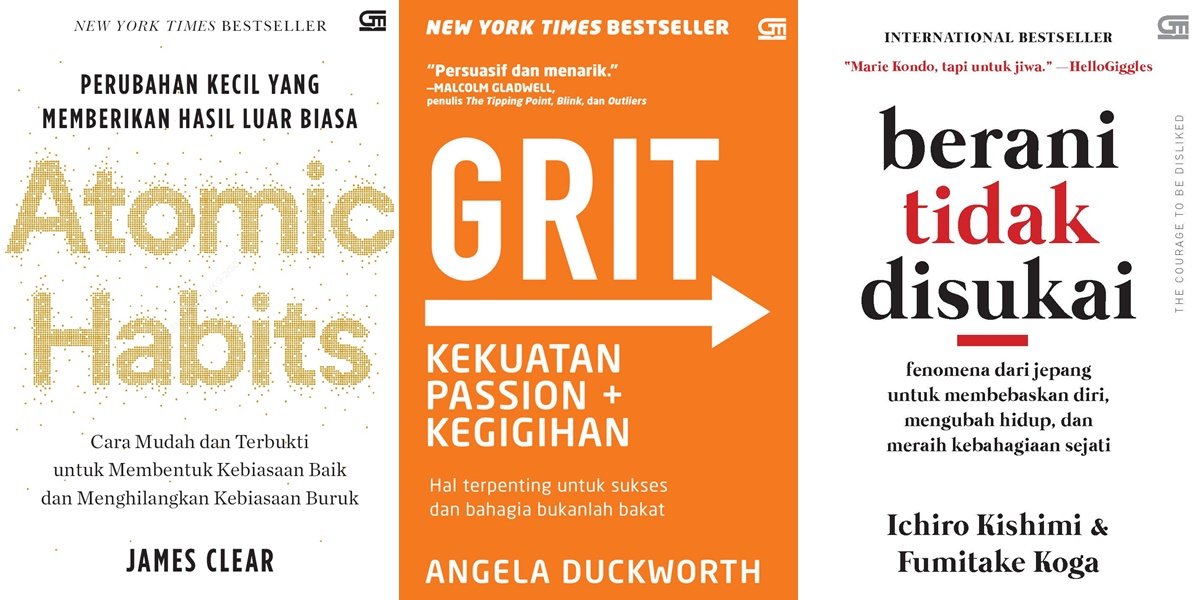 8 Popular and Best-Selling Gramedia Books Recommendations, Ranging from Novels to Nonfiction