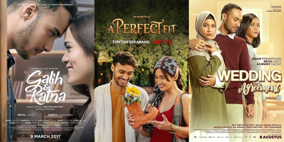 8 Recommendations for Films Starring Refal Hady, from 'GALIH & RATNA' to 'WEDDING AGREEMENT' - Prove His Outstanding Acting Skills
