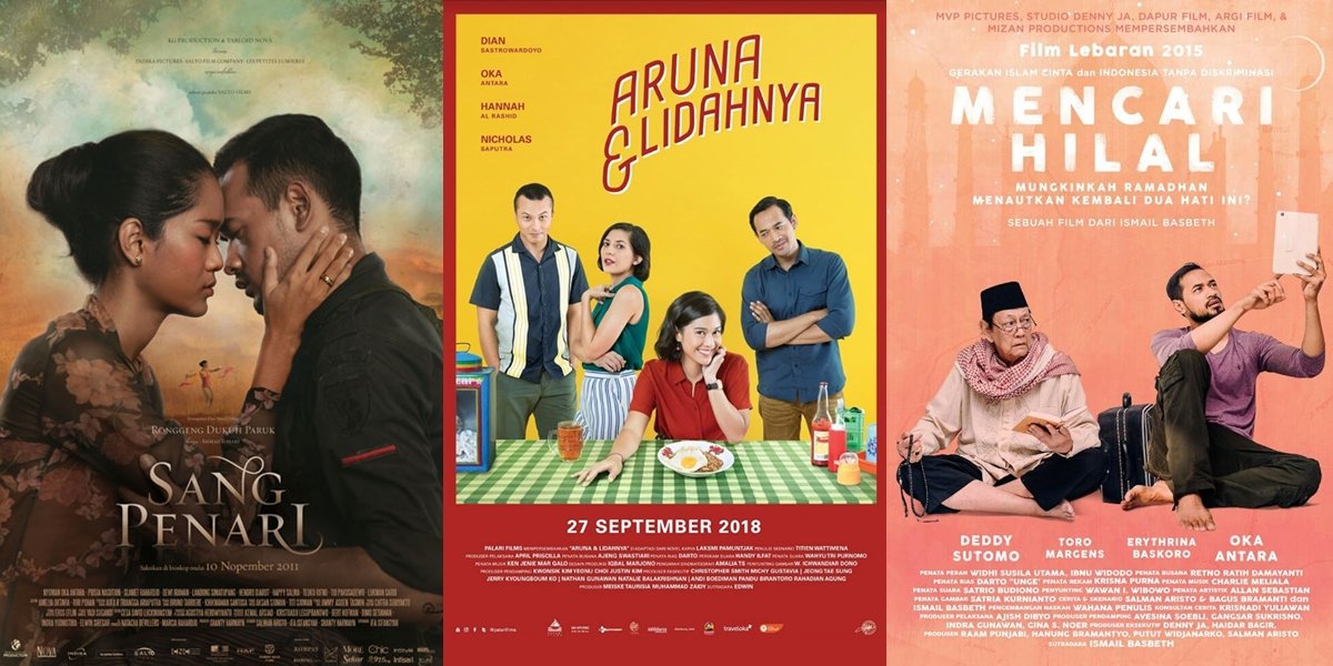 8 Recommendations of Films Starring Oka Antara, from 'SANG PENARI' to 'NOKTAH MERAH PERKAWINAN' - Has Won Many Awards