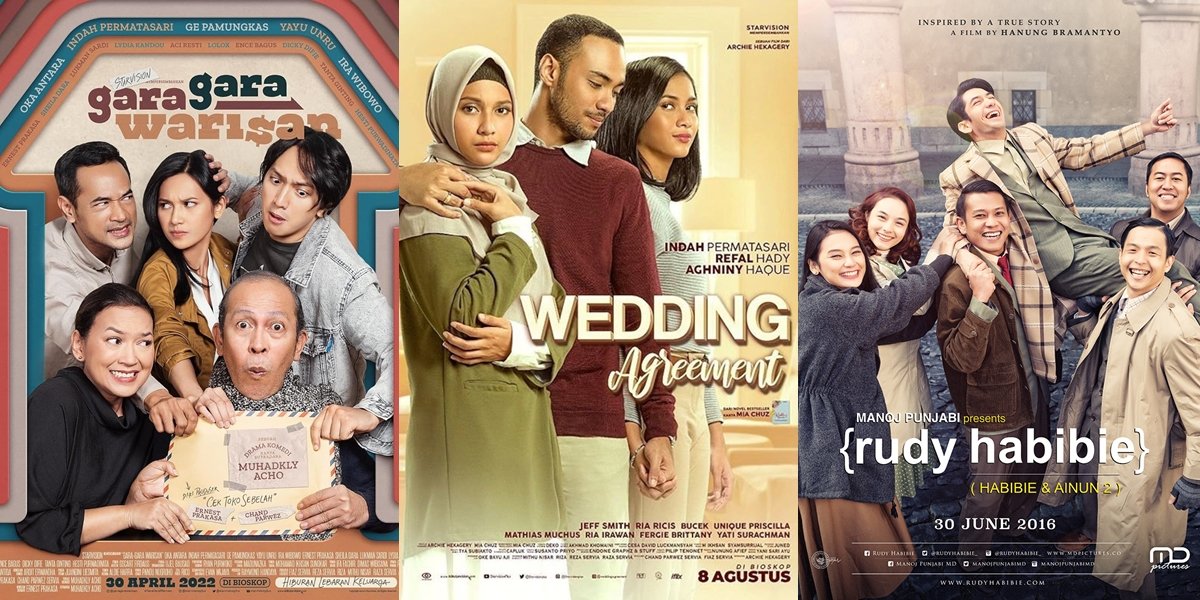 8 Recommendations of Films Starring Indah Permatasari, from 'RUDY HABIBIE' to 'WEDDING AGREEMENT' - Successfully Showcasing Her Stunning Acting