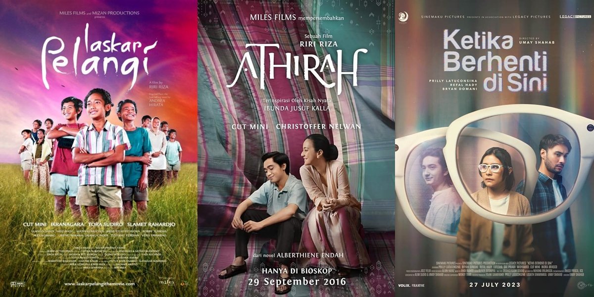 8 Recommendations for Films Starring Cut Mini with Full Dedication, from 'LASKAR PELANGI' to 'DUA GARIS BIRU'