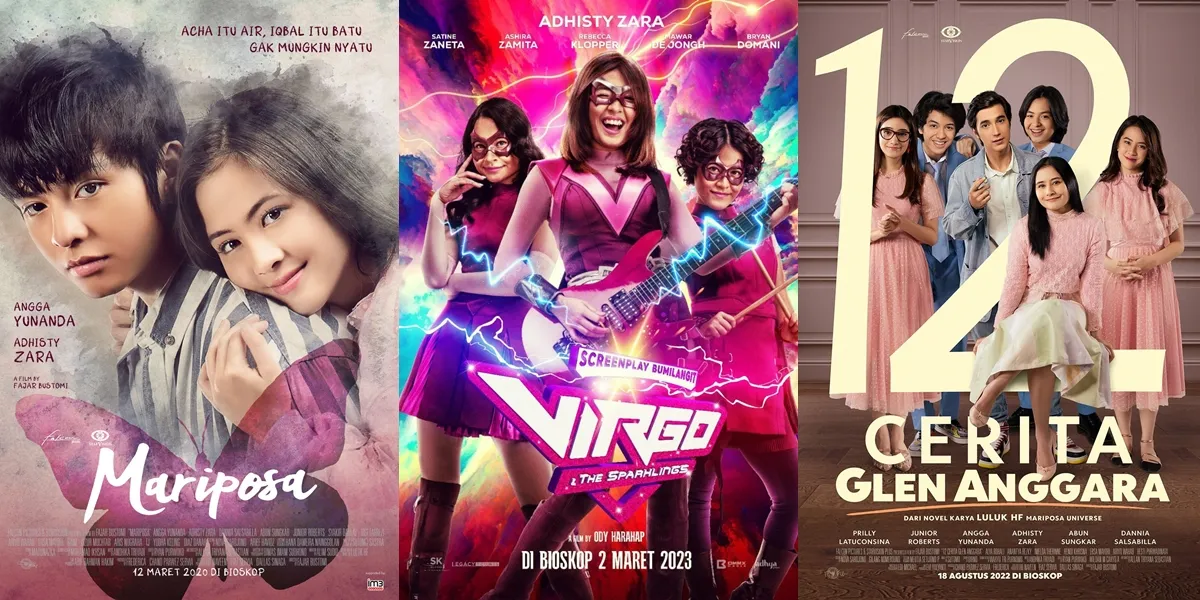 8 Recommendations of Films Starring Adhisty Zara, from 'DUA GARIS BIRU' to 'VIRGO AND THE SPARKLINGS' - Her Acting is Charming in Every Genre