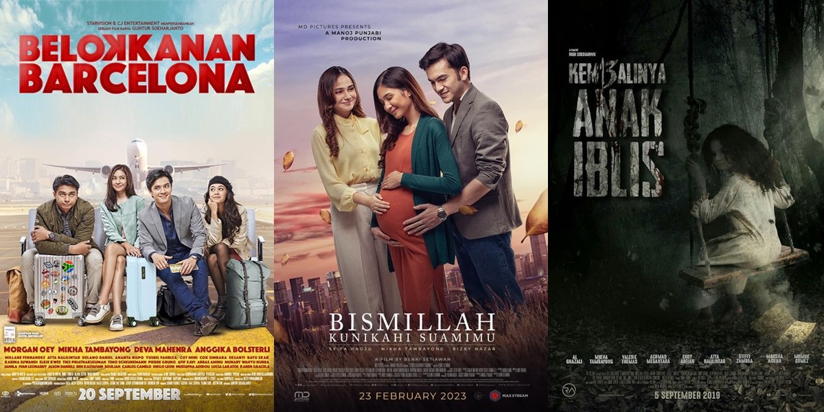 8 Recommendations for Films Starring Mikha Tambayong, from 'FLIGHT 555' to 'BISMILLAH KUNIKAHI SUAMIMU' - Also Sang the Soundtrack