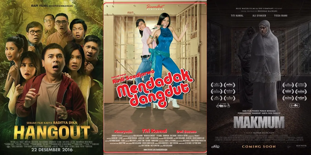 8 Recommended Films Starring Titi Kamal, from 'MENDADAK DANGDUT' to 'AIR MATA DI UJUNG SAJADAH' - Some Have Won Awards