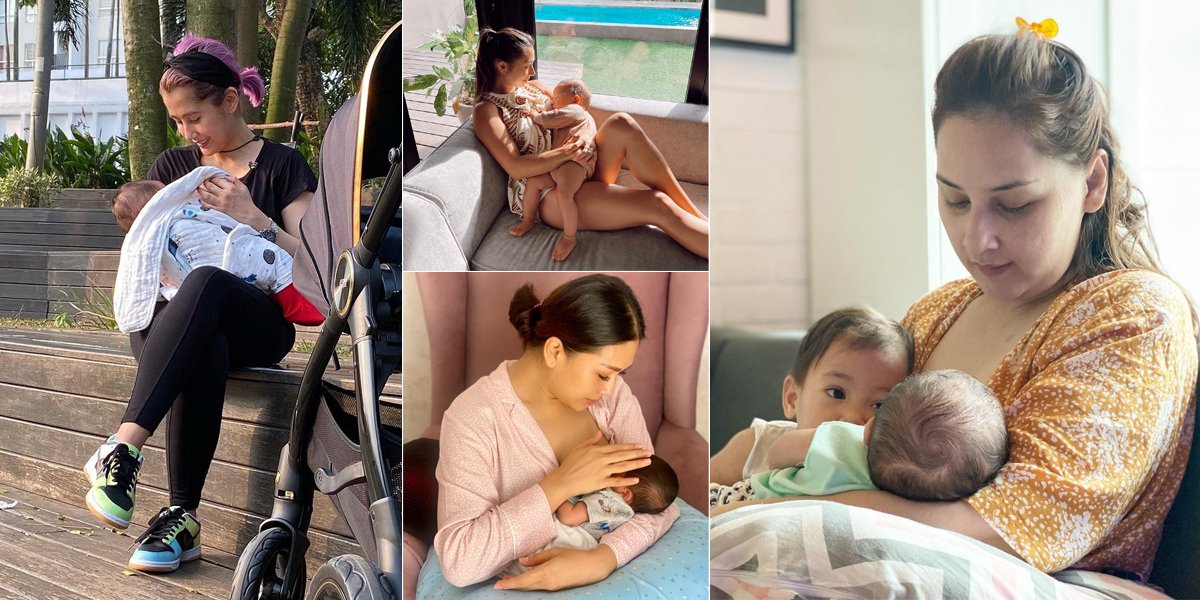 9 Artists Share Photos of Breastfeeding Moments with Their Children on Instagram, Some Even Cried in Pain