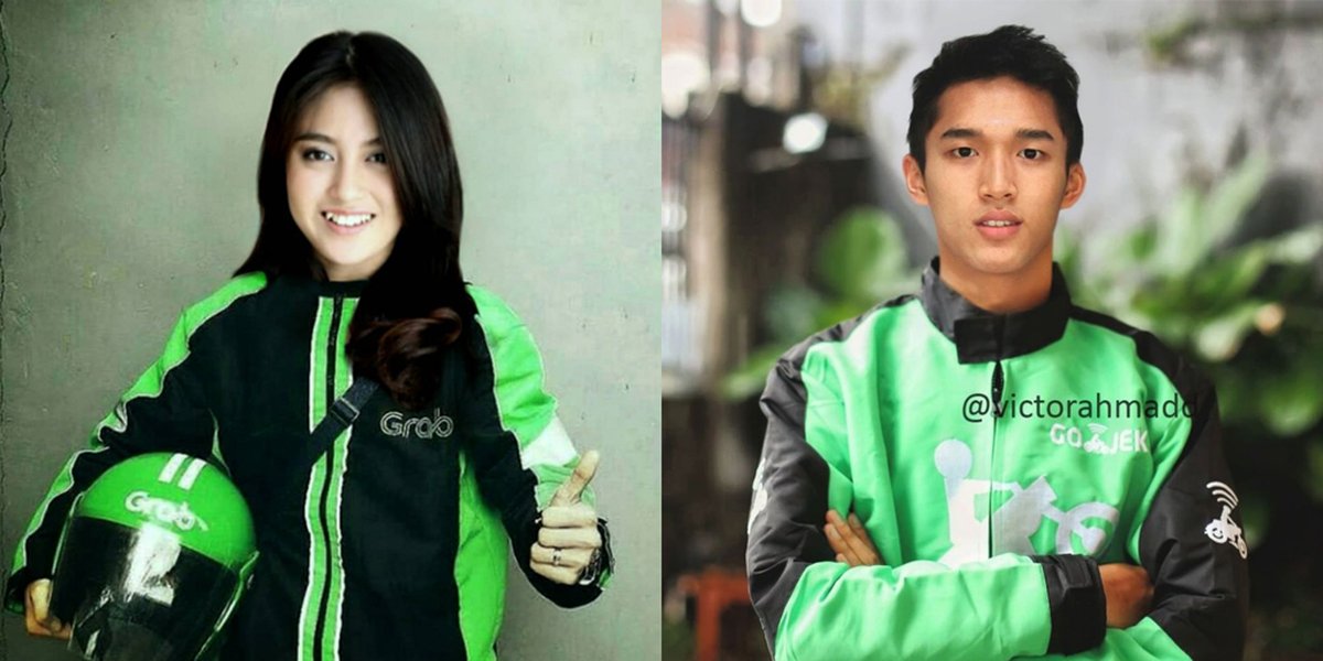 9 Celebrities Edited as Online Motorcycle Taxi Drivers: Nabilah - Jonathan Christie, Hilarious