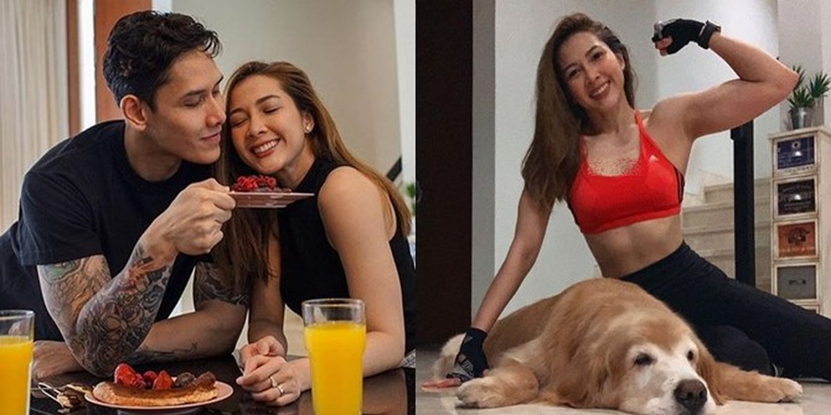 9 Photos of Andrea Dian's Activities After Recovering from Corona, Happy Spending Time with Husband - Still Active in Sports