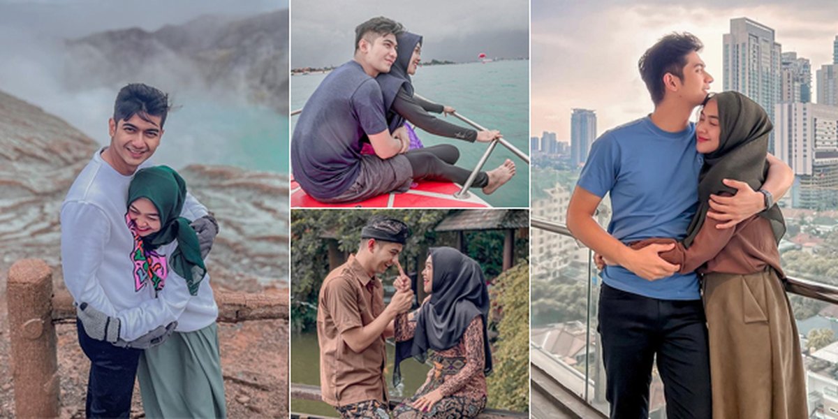 9 Intimate Photos of Ria Ricis and Teuku Ryan After Officially Getting Married, Stuck Together Like Stamps