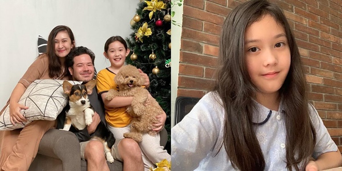 9 Photos of Mikhaela, Nafa Urbach and Zack Lee's Beautiful and Cute Daughter who Looks Like a Foreigner, She's a Talented Cook Even at a Young Age