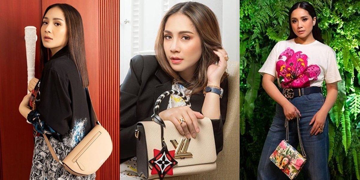 9 Photos of Nagita Slavina Proving Her True Fashionista Status: Carrying Famous Brand Bags from Burberry - Louis Vuitton