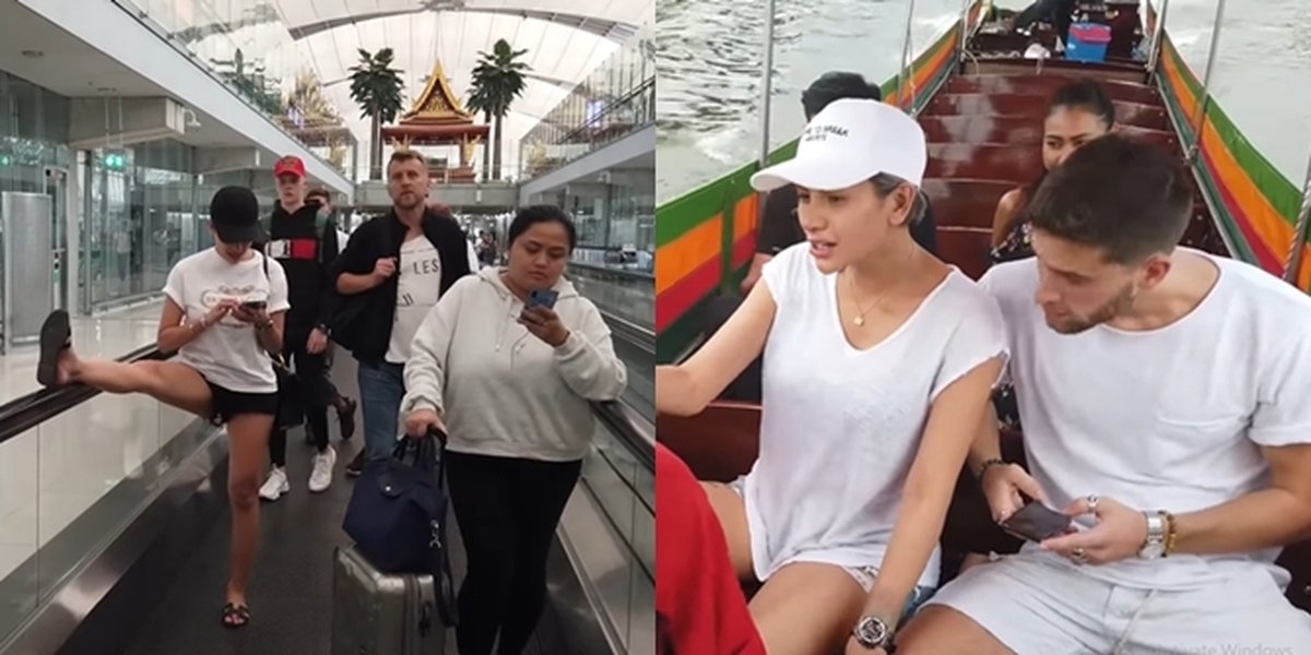 9 Photos of Nikita Mirzani's Vacation in Bangkok, Check out Her Head-Shaking Behavior