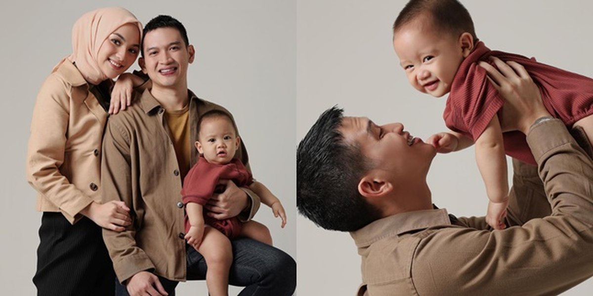 9 Latest Photoshoot of Citra Kirana and Rezky Aditya's Family, Baby Athar Getting Cuter