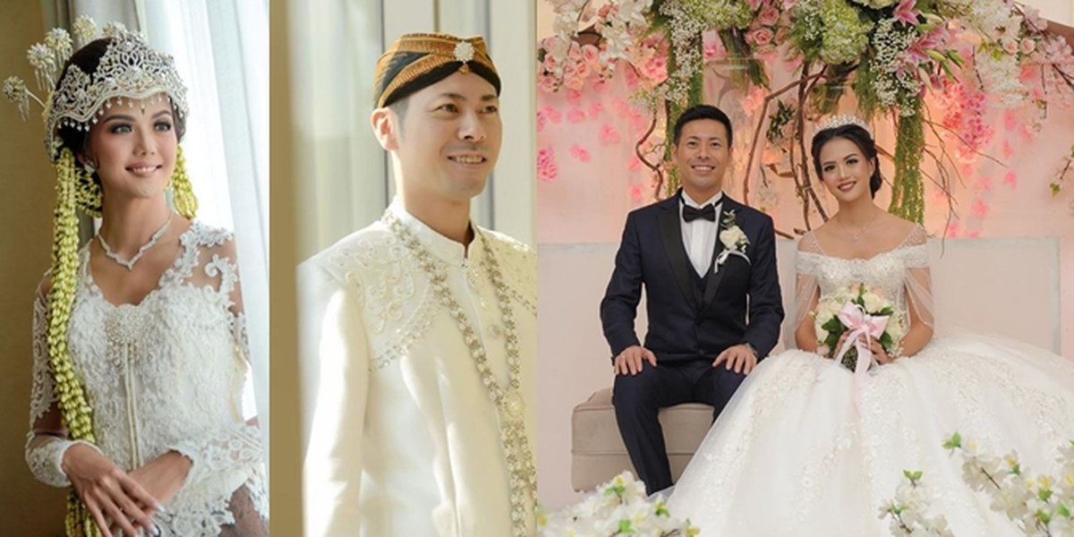 9 Photos of Diasta's Wedding with a Japanese Man, Romantic!