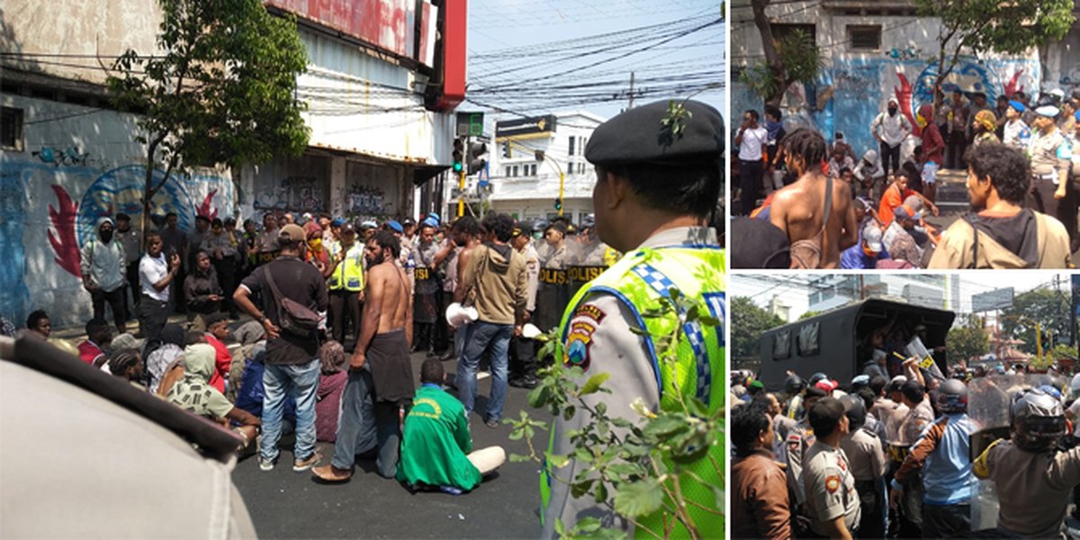 9 Photos of Tense Atmosphere of Demonstrations Ending in Riots in Kayu Tangan Malang