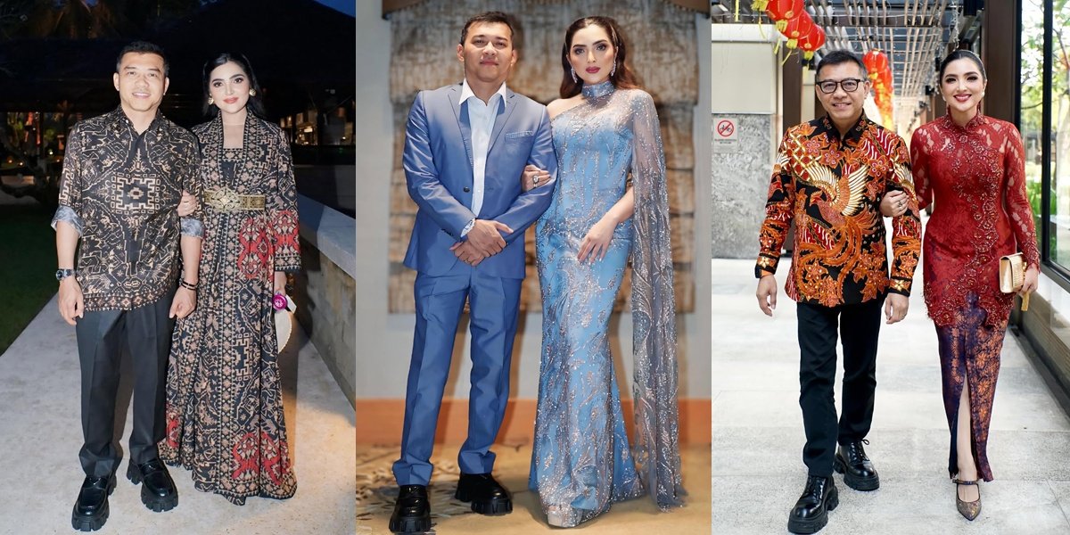 9 Styles of Anang Hermansyah and Ashanty Wearing Matching Outfits, Husband and Wife Always Look United and Harmonious