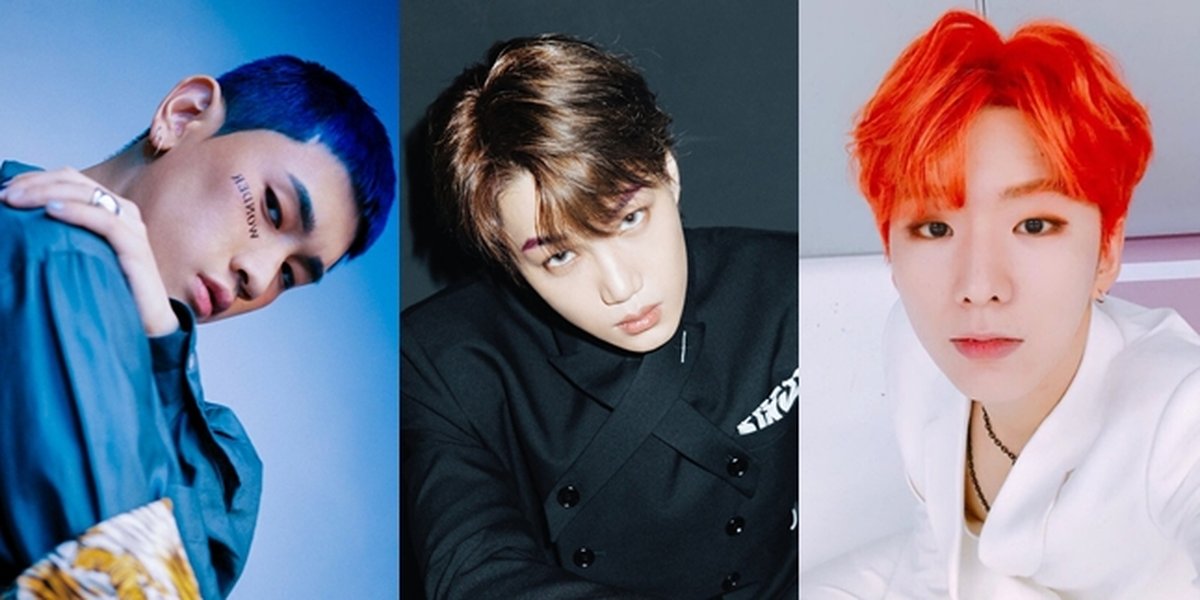9 K-Pop Idols Who Look Cool Following the Trend of Colorful Eyebrows