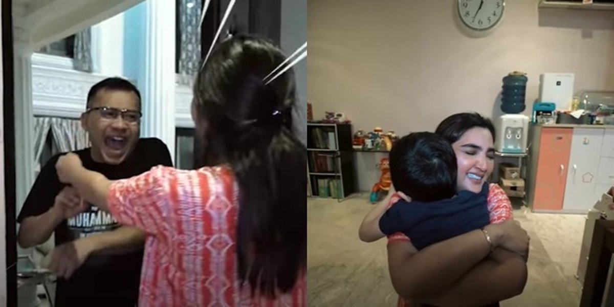 9 Moments Ashanty Declared Recovered from Covid-19, First Hug with Family Makes Emotional