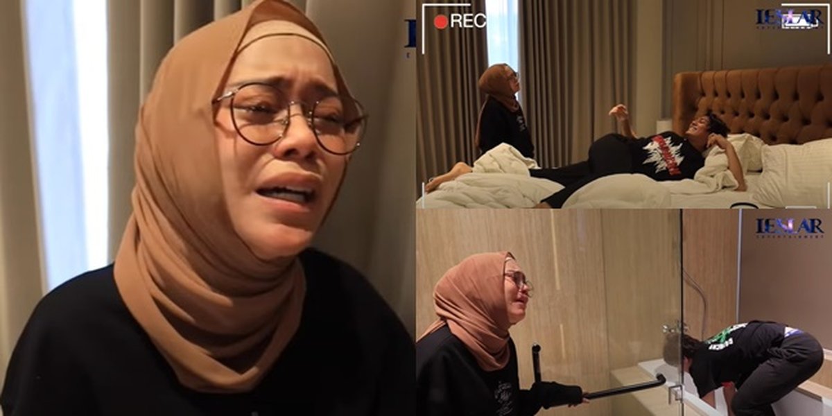 9 Moments of Lesti Kejora Crying Because Rizky Billar is Lazy to Take a Bath, Afraid of Being Called a Neglectful Husband