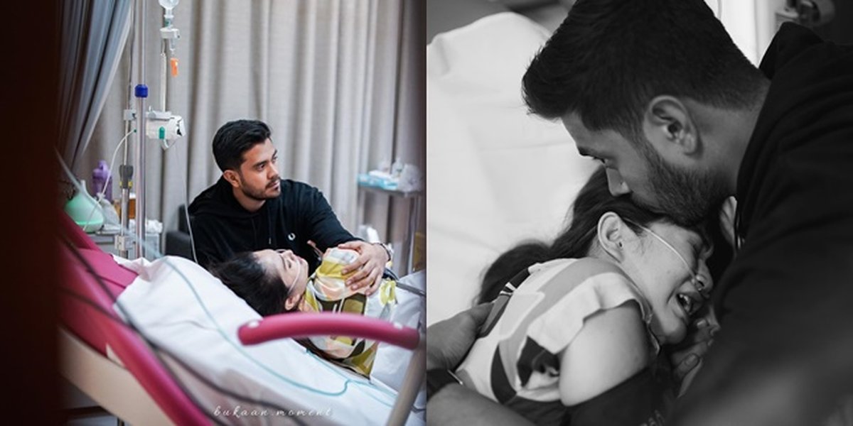 9 Moments of Faradilla Yoshi's Struggle Giving Birth to First Child, Enduring 29 Hours of Contractions - Bryan Mckenzie Remains by His Wife's Side