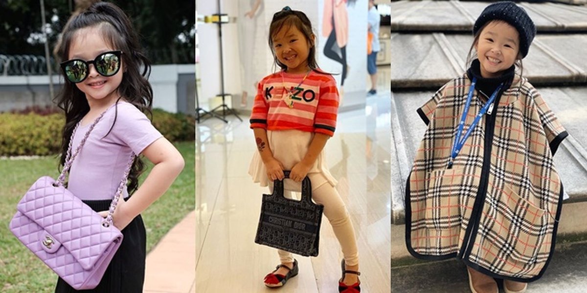 9 OOTD Thalia Putri Onsu Wearing Branded Clothes and Accessories, Little Fashionista Carrying Bags from Chanel to Dolce & Gabbana!