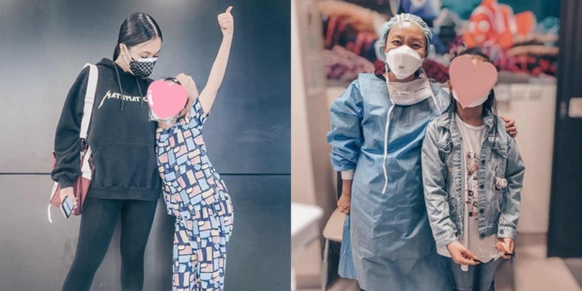 9 Portraits of Aisha, Denada's Daughter Who Was Diagnosed with Cancer Since the Age of 5, Now Her Style is Even More Stylish - Spirit of Undergoing Treatment
