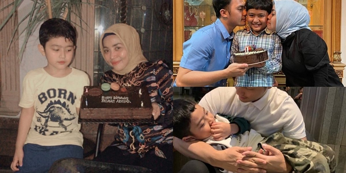 9 Portraits of Nassar and Muzdalifah's Biological Children who Just Celebrated their Birthday, Netizens are Captivated by Their Handsome Faces