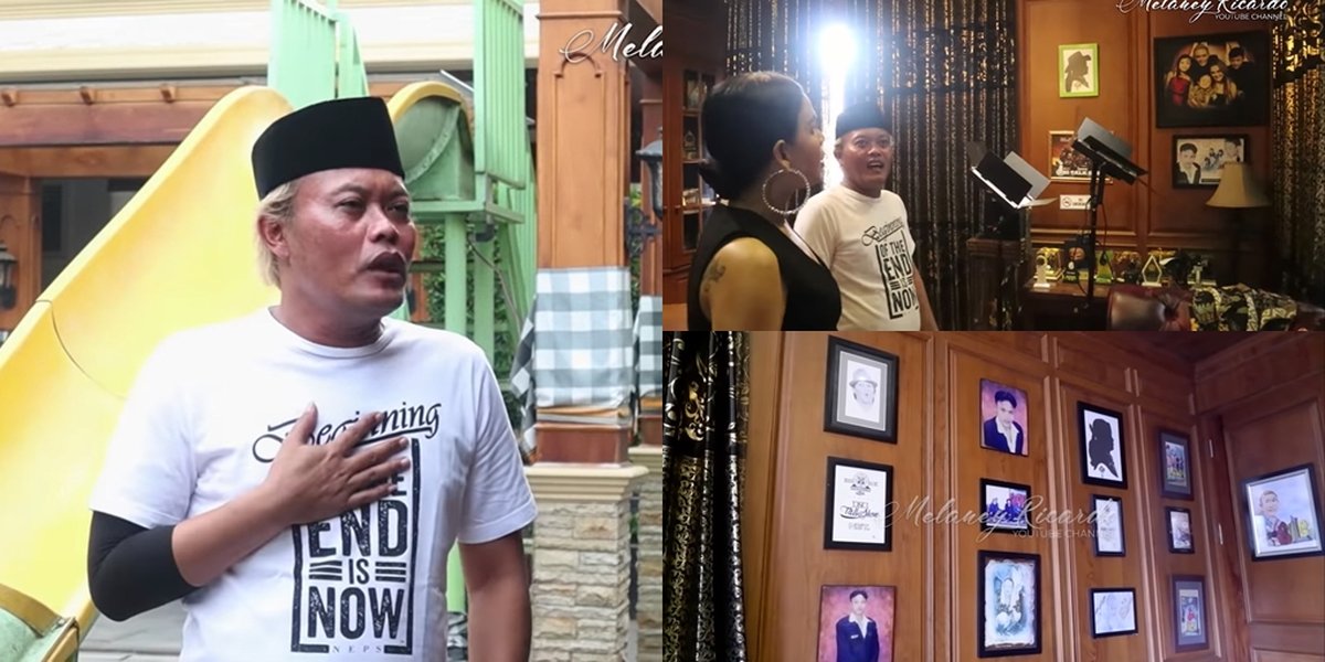 9 Pictures of Office Area in Sule's Luxury House, Photos with the Late Lina Still Displayed as Highlight