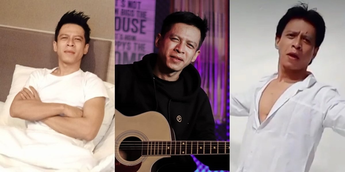 9 Photos of Aris Munandar who Went Viral Resembling Ariel NOAH and Shahrukh Khan, Talented in Singing, Dancing, and Acting