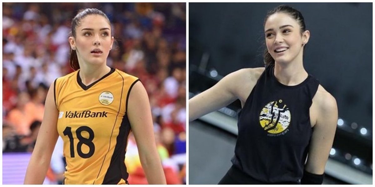 9 Portraits of Volleyball Athlete Zehra Gunes at the 2020 Tokyo Olympics, Viral Because of Her Beauty - Netizens Compare Her to Sabina Altynbekova