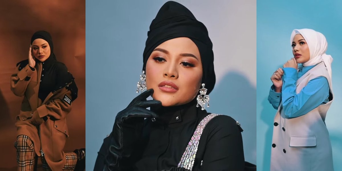 9 Potret Aurel Hermansyah's First Photoshoot Wearing Hijab, Flooded with Netizens' Praises - Said to be More Beautiful and Graceful