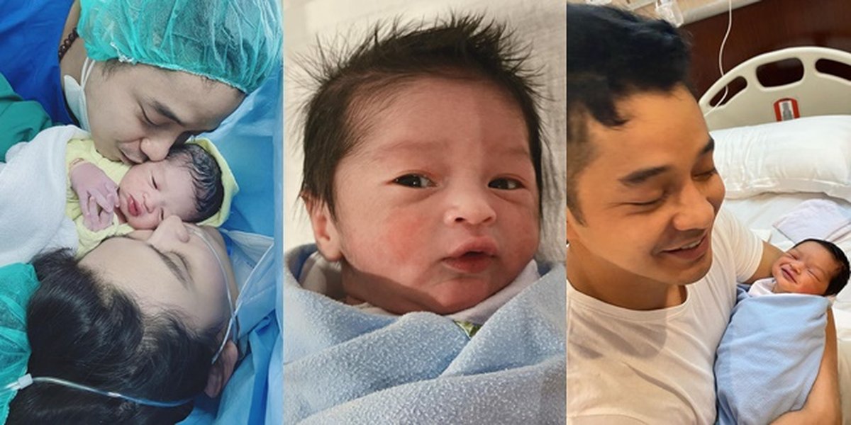 9 Portraits of Baby Ardashir, the Handsome and Adorable Son of Aldy Fairuz and Angbeen Rishi with a Sharp Nose