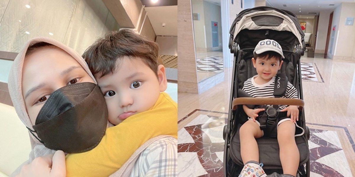 9 Potret Baby Shaquille, Roger Danuarta and Cut Meyriska's Handsome Son, Ready to Be a Big Brother