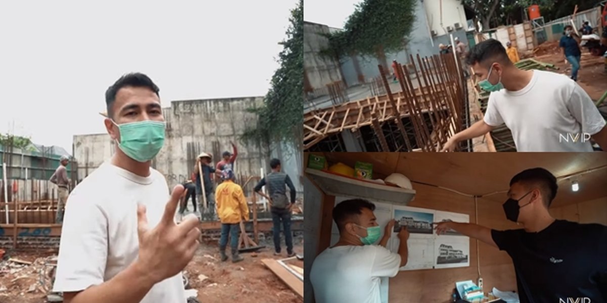 9 Photos of Raffi Ahmad's Under Construction Basement, There is a Special Lift for Cars - The Cost is Astonishing!