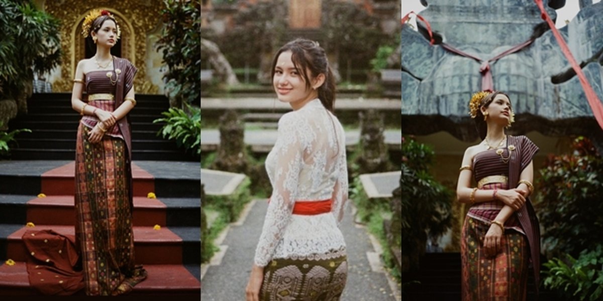 9 Beautiful Portraits of Sarah Menzel Captured by Azriel Hermansyah, Bali Beauty Wearing Traditional Attire - Beloved Couple of Model and Photographer