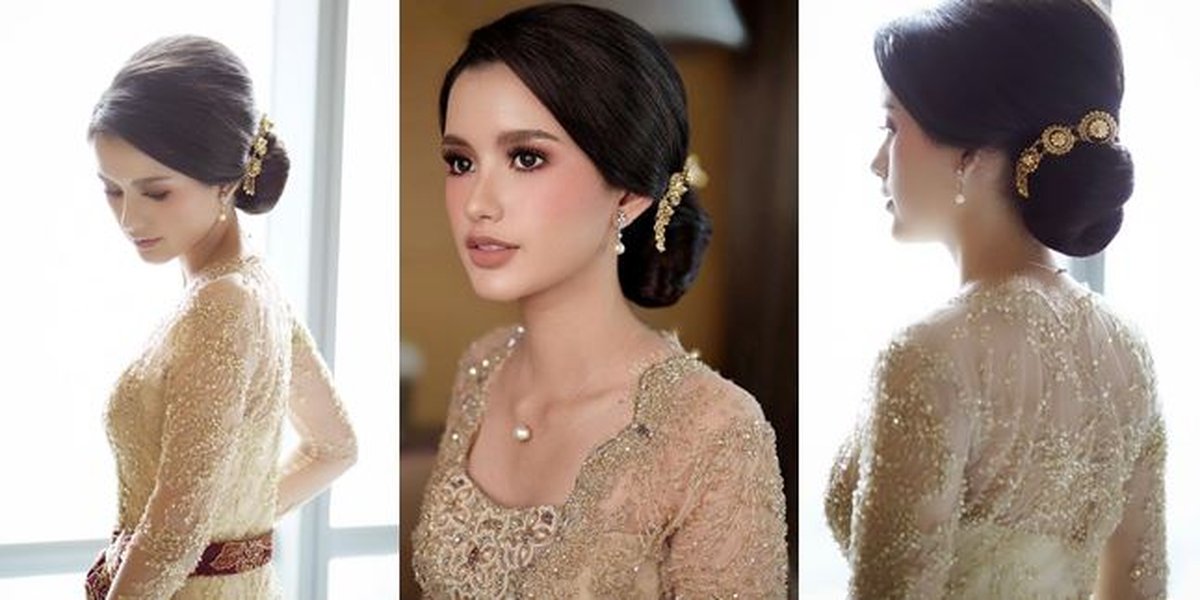 9 Beautiful Portraits of Sarah Menzel, Azriel's Girlfriend, Becoming a Balinese Princess at Atta Halilintar and Aurel Hermansyah's Wedding