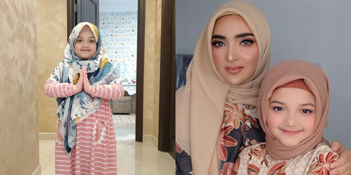 9 Beautiful Portraits of Arsy Hermansyah in Hijab, Not Liking to Wear Revealing Clothes Since Childhood - Flood of Praise